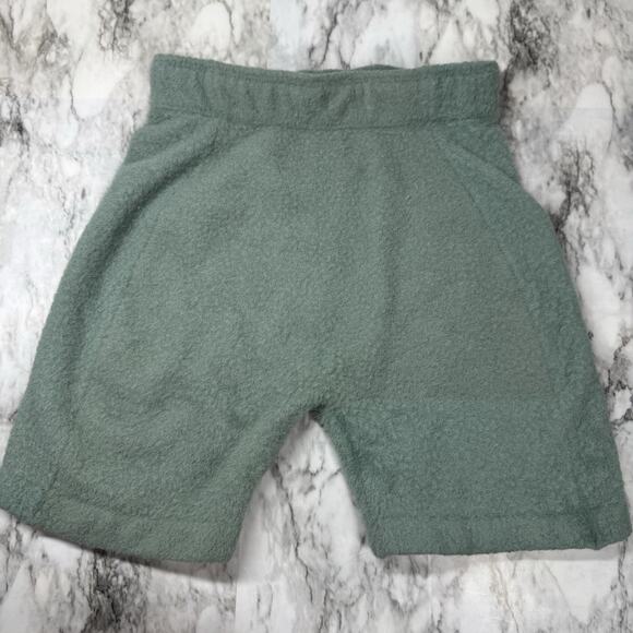 Whitney Simmons Gymshark Shorts Eyelash High Waisted Pull On Green Womens Size S - Picture 3 of 9